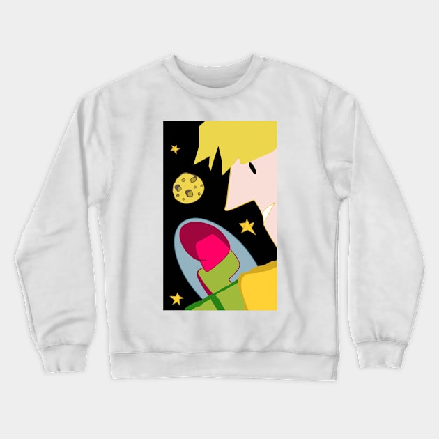 The Little Prince Crewneck Sweatshirt by yuzu